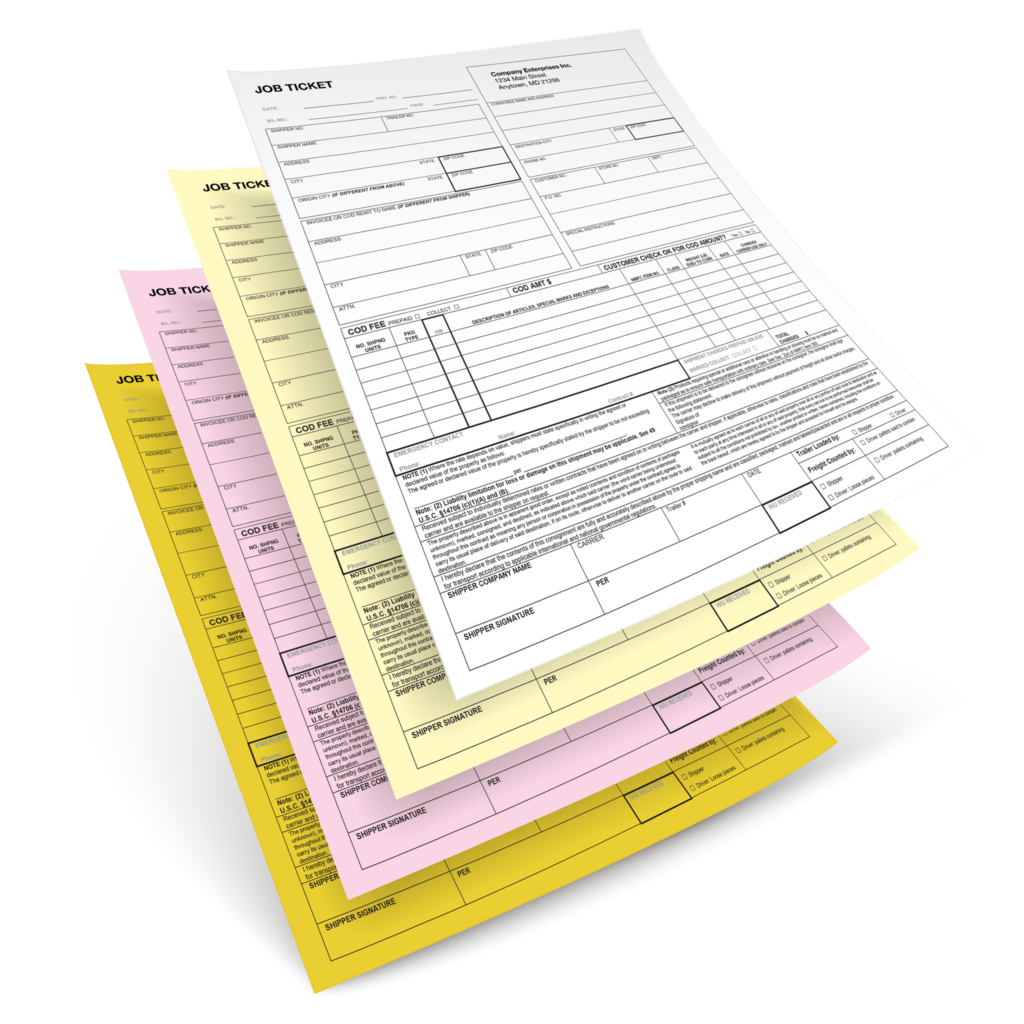 carbonless ncr forms